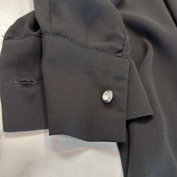 PTP length at front 34 back 41 bling shoulders black top - Picture 2 of 6